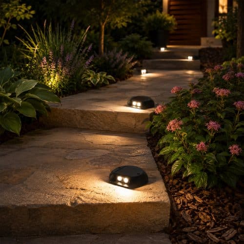 Lampa 2*LED solara 3000K IP54 F-GL152-2 HEPOL