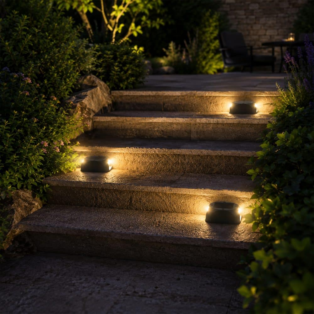 Lampa 4*LED solara 3000K IP54 F-GL152-4 HEPOL