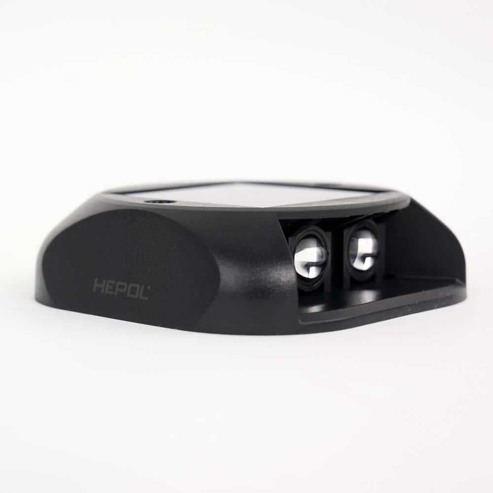 Lampa 2*LED solara 3000K IP54 F-GL152-2 HEPOL