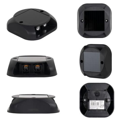 Lampa 4*LED solara 3000K IP54 F-GL152-4 HEPOL