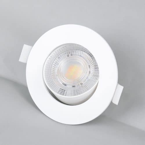 Spot LED reglabil CCT cu putere reglabila (3-5-7W), rotund, (DL077-R) HEPOL