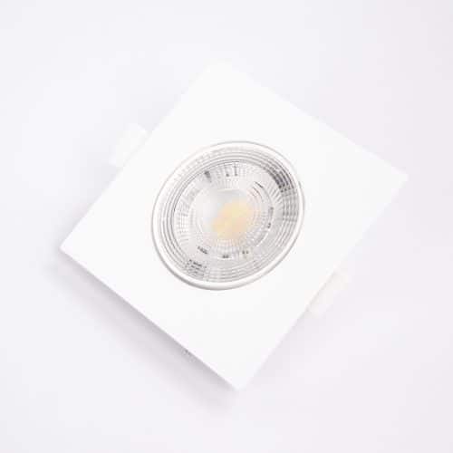 Spot LED reglabil CCT cu putere reglabila (3-5-7W), patrat, (DL077-S) HEPOL
