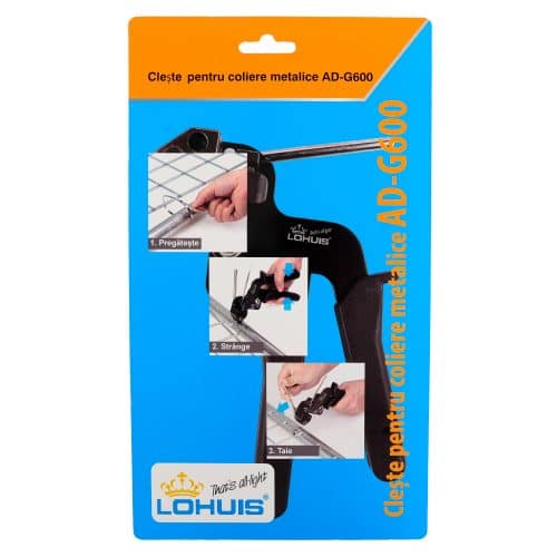 Cleste pentru coliere metalice AD-G600 Lohuis